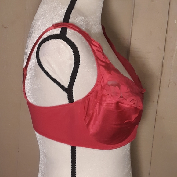 Vanity Fair Bra Unpadded Lace Cup size 36D - Picture 7 of 8